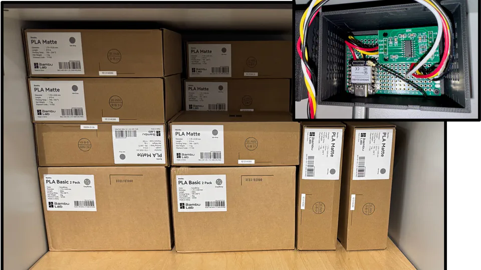 3D Print Filament Inventory Tracking